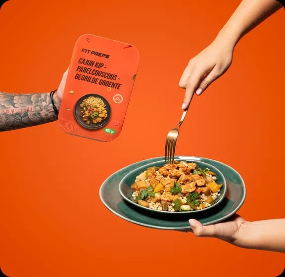 Fit Preps meal with packaging